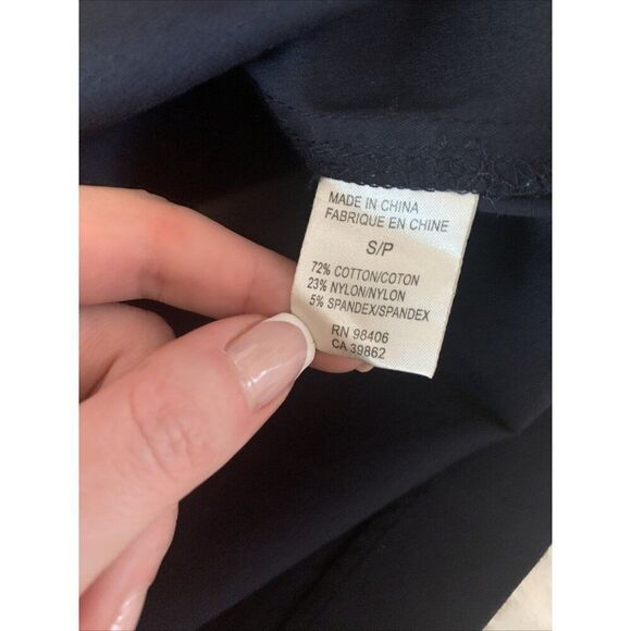 Theory Coop Barney’s Solid Midnight Blue Cap Sleeve Mini Dress Small - Picture 4 of 4